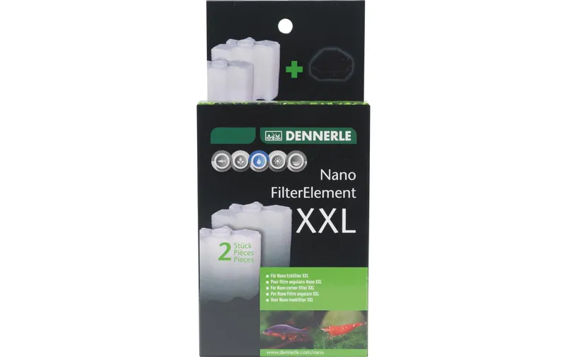 Dennerle Nano Filterelement XXL, 2 pièces