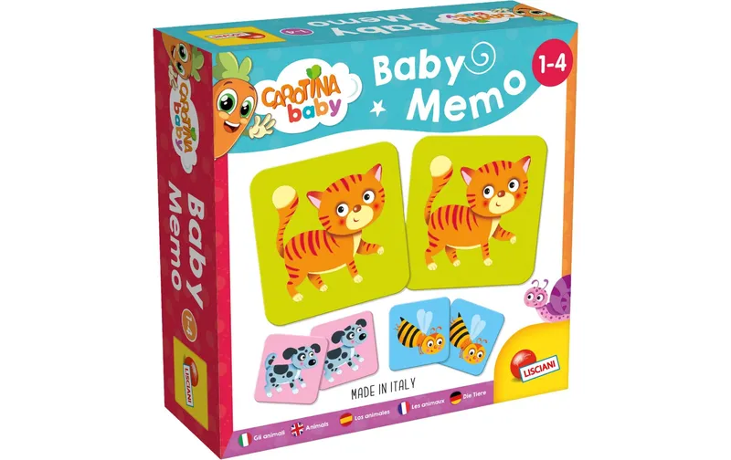 Lisciani Baby Memo Die Tiere 12 Kartenpaare