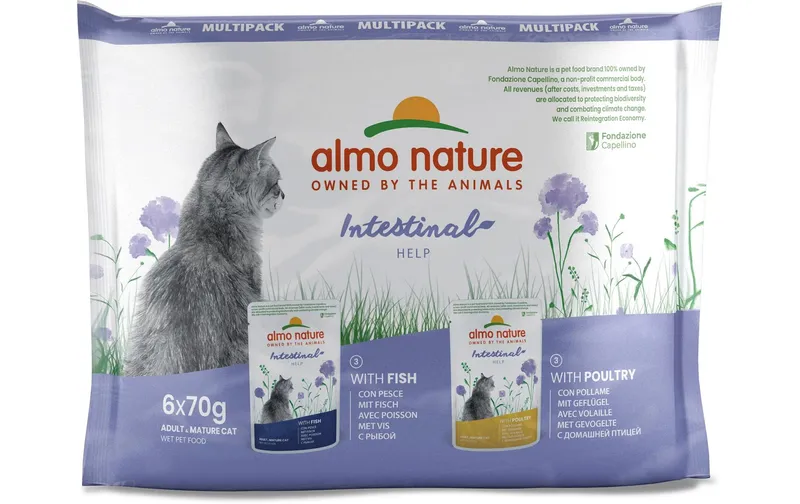 Almo naturele Nassfutter Intestinal Help Multipack 6 x 70 g