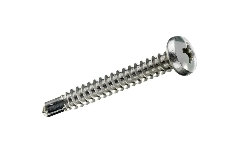 FTM Selbstbohrschrauben Linsenkopf 6.3 x 38 mm Stahl, 6 pièces