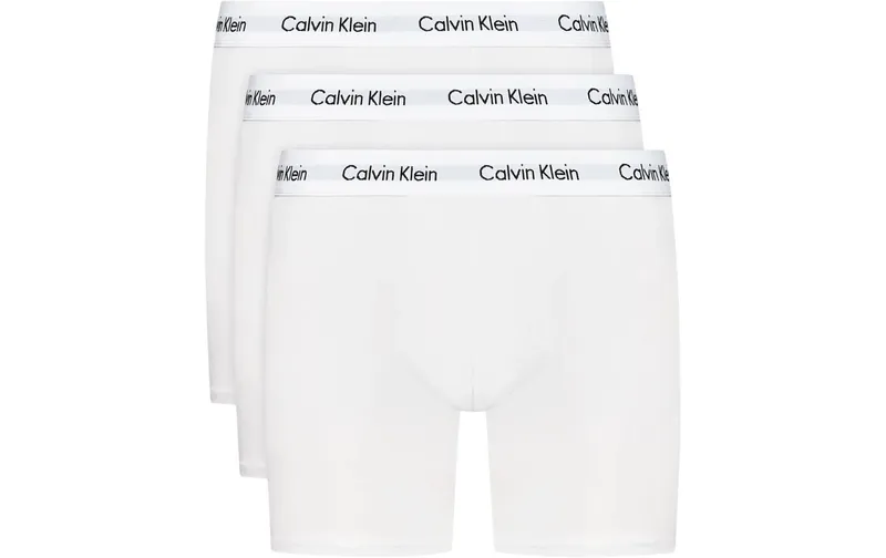Calvin Klein Wäsche Boxer Brief 3Pk Weiss, L