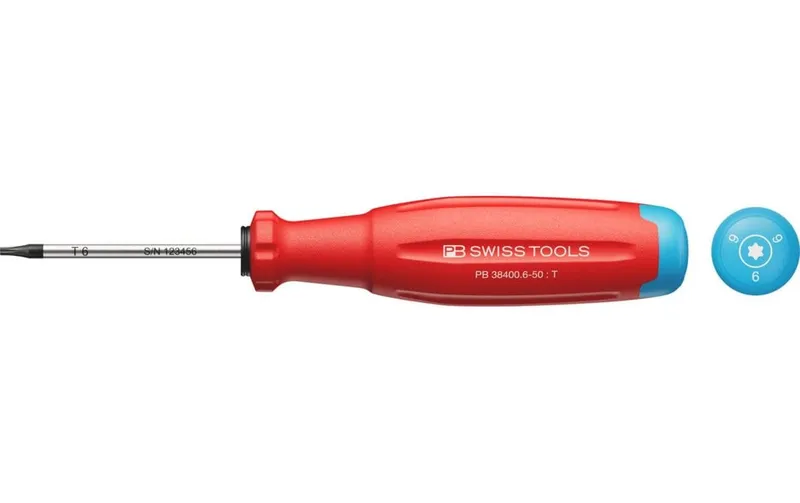 PB Swiss Tools Schraubenzieher 38400 SwissGrip Evo TX 6