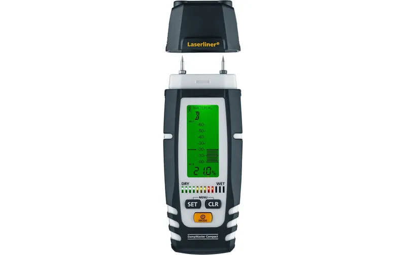 Laserliner Materialfeuchtemessgerät DampMaster Compact Plus