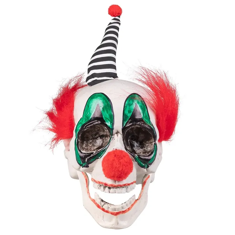 Tête de mort Clown avec