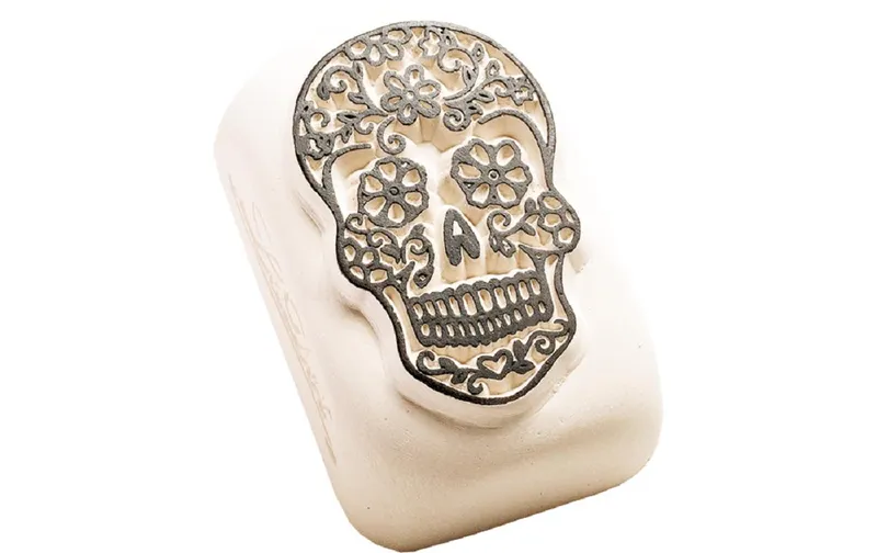 LaDot Tattoostempel Sugar Skull Medium