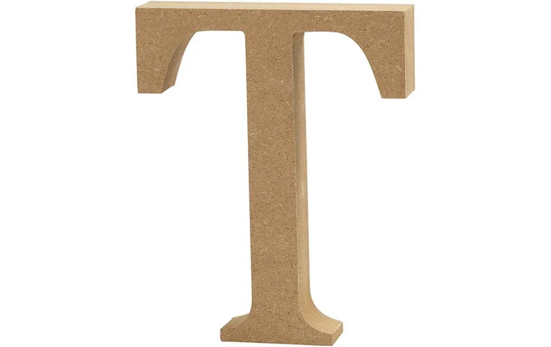 Creativ Company Holzbuchstabe T 1 pièces