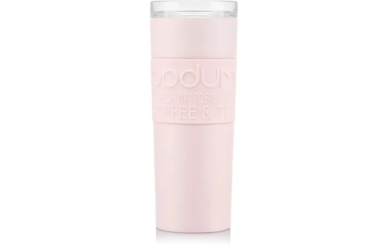 Bodum Travel Mug Doppelwandig Strawberry, 0.45 l