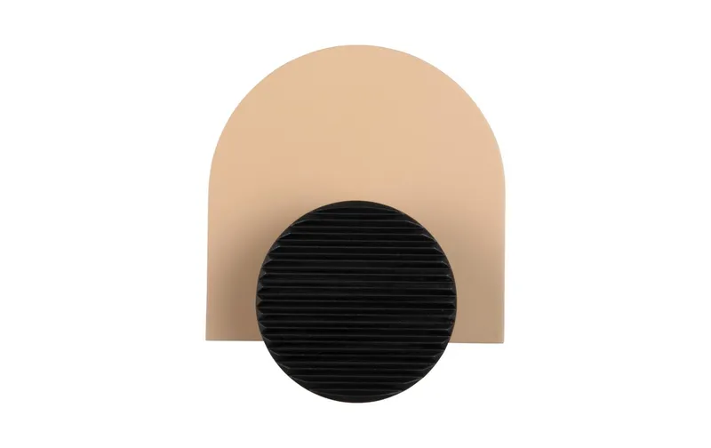 present time Wandhaken Single Knob, MDF, Soft brown