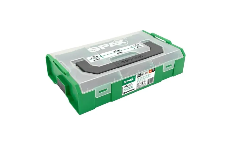 Spax Montagekasten L-Boxx Mini Kunsttissu T-STAR PLUS BLAX
