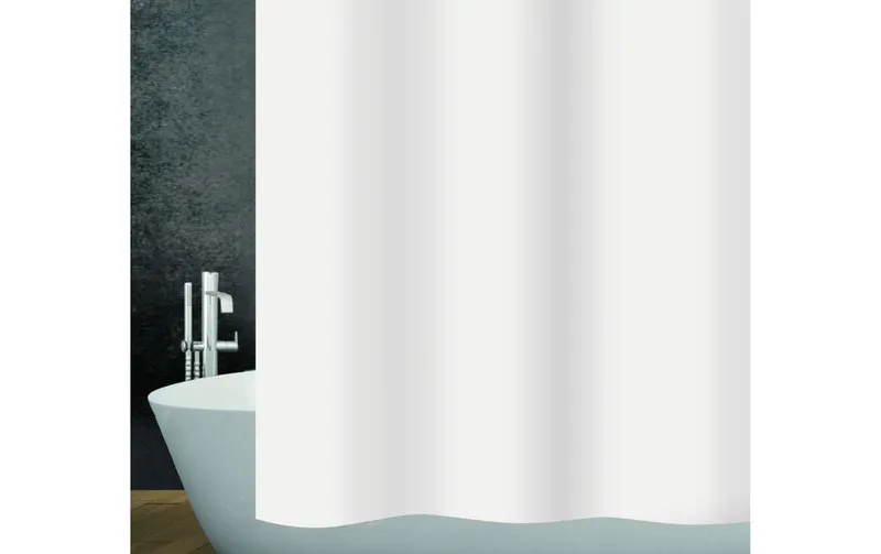 diaqua® Duschvorhang Claro 180 x 200 cm, bianco