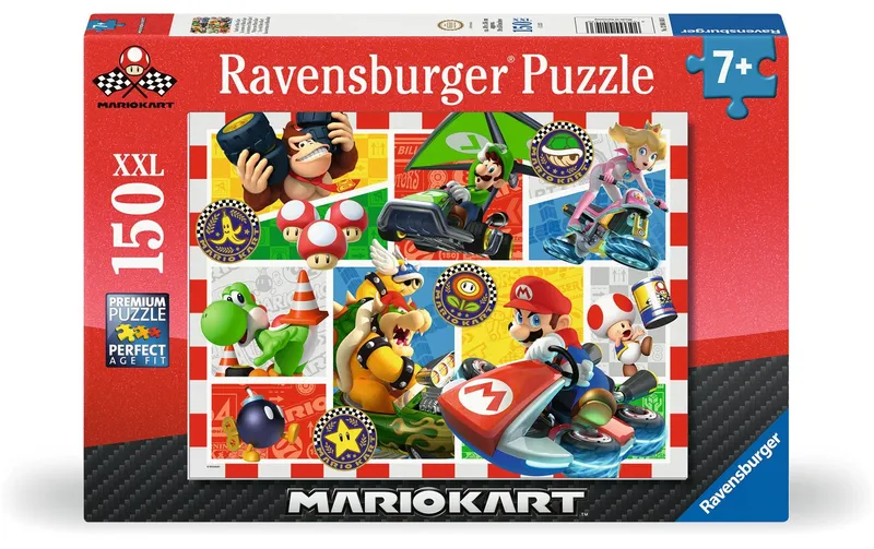 Ravensburger Puzzle Spass with Mario Kart 150 XXL Teile