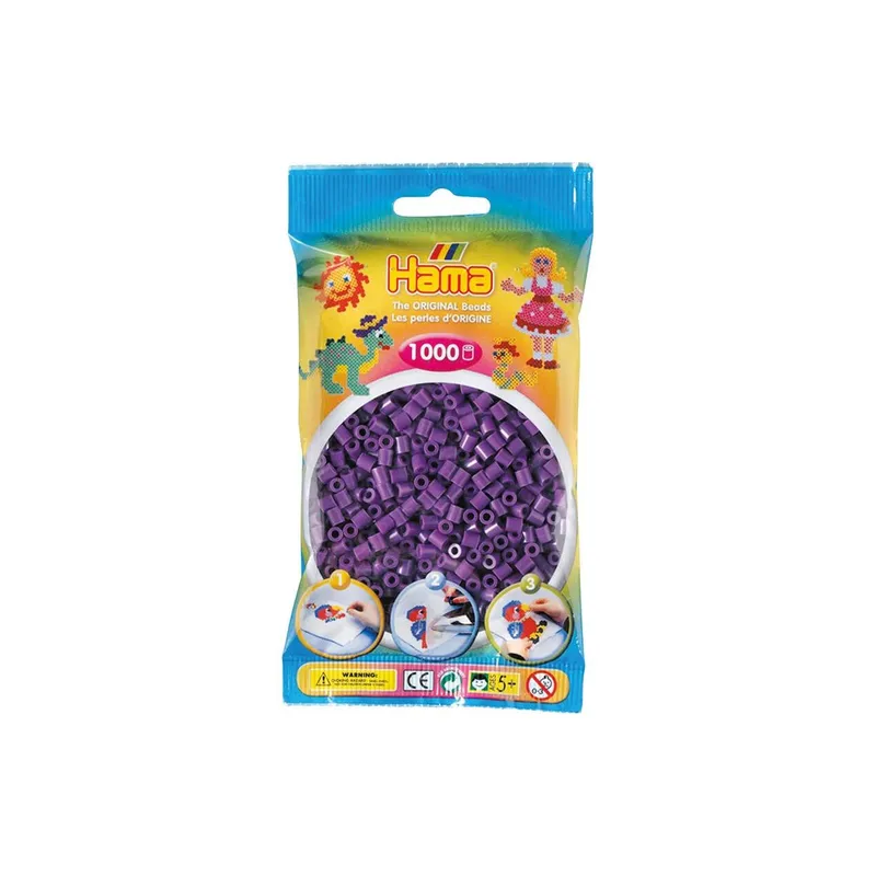 Hama Bügelperlen midi 1000 Stk. Violett