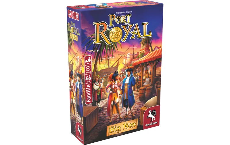 Pegasus Spiele Familienspiel Port Royal Big Box