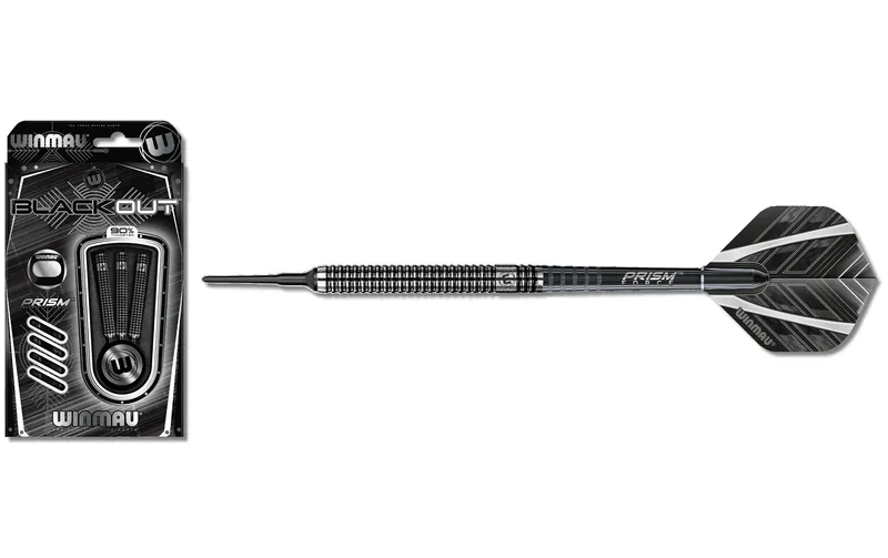Winmau Dartpfeile Softdart Blackout 3 Stück