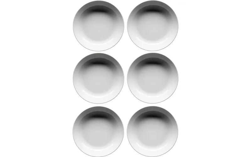 Mäser Suppen- & Pastateller Barca 20.5 cm, 6 pièces, blanc