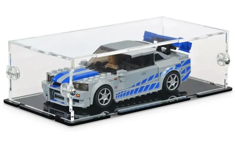 iDisplayit Baukasten Acryl-Display pour LEGO 76917 2 Fast 2 Furious