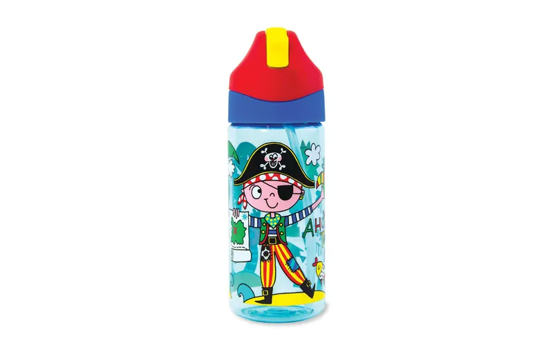 Rachel Ellen Trinkflasche Pirat 350 ml, Rot