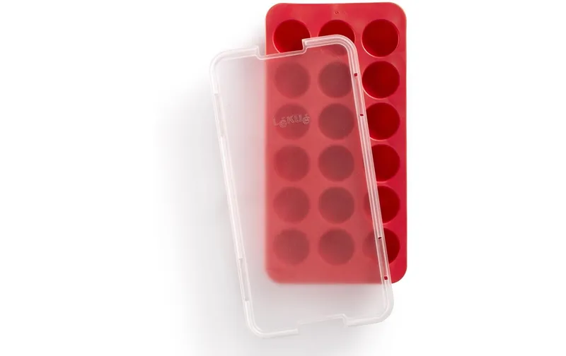 Lékué Eiswürfelform Kugeln rouge