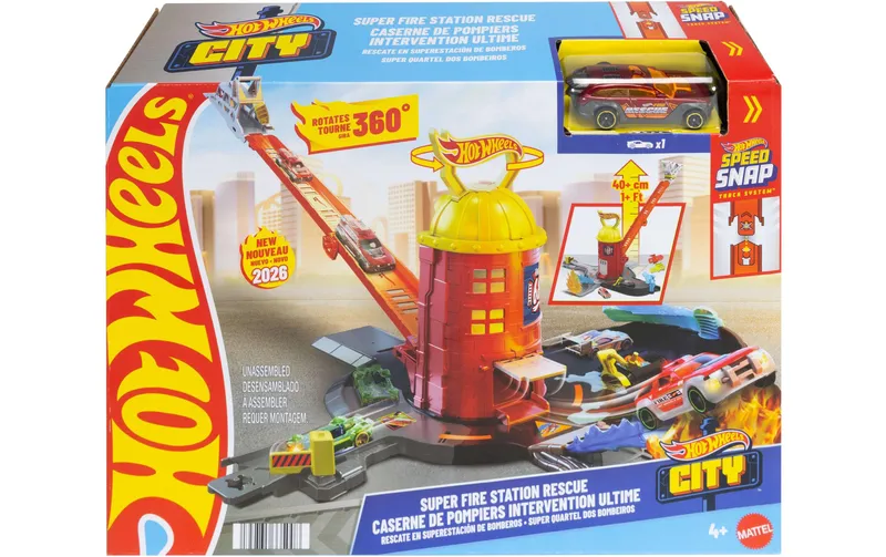 Hot Wheels City Super Feuerwehrwache