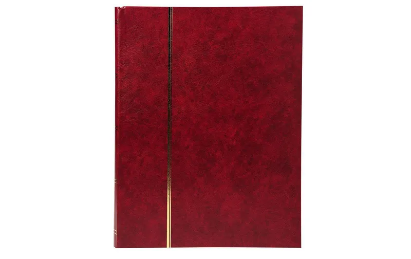 Exacompta Sammelalbum Briefmarken, 22.5 x 30.5 cm, 48 Seiten, rouge