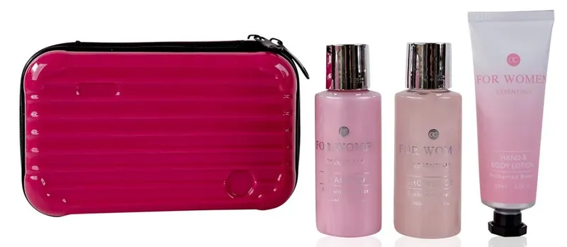 Reiseset in Hardcase Etui