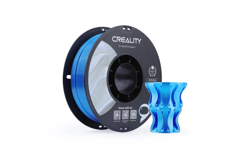 Creality Filament PLA, Silk blue, 1.75 mm, 1 kg