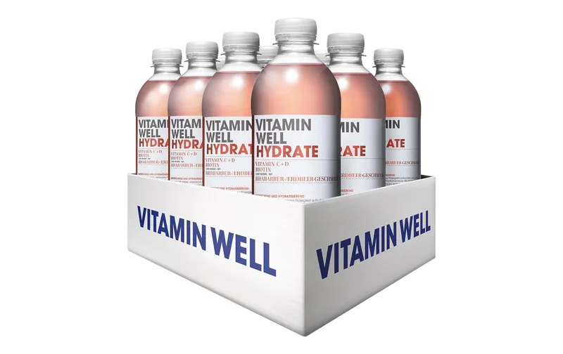 VITAMIN WELL Getränk Hydrate 12 x 0.5 l