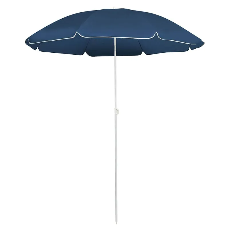 Sonnenschirm mit Stahlmast blu 180 cm