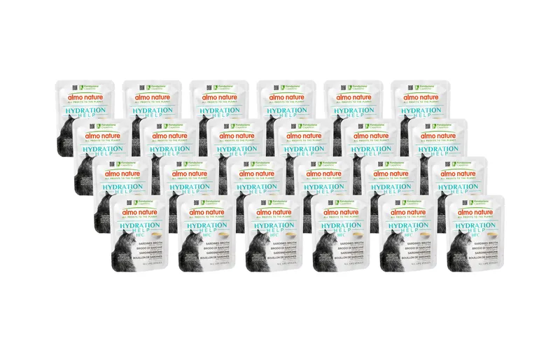 Almo Nature HFC Hydration con Sardinen e Brühe 24 x 50 g