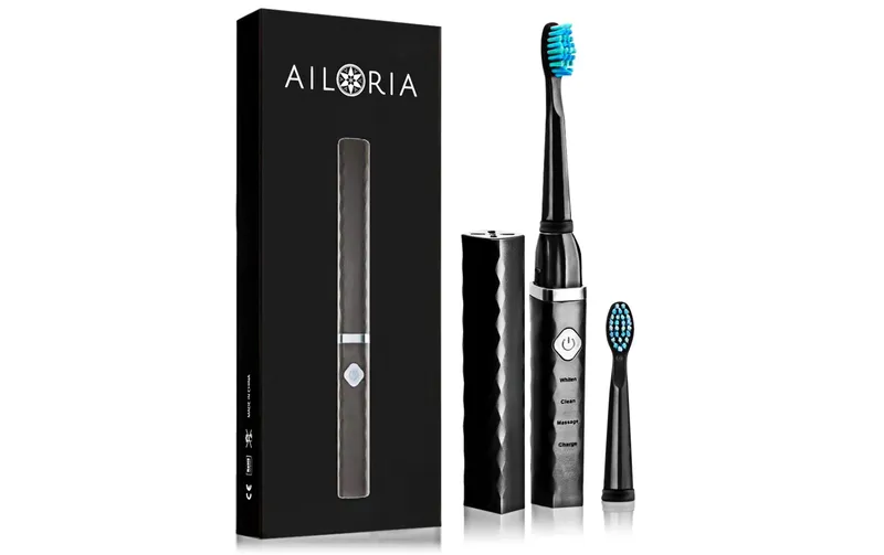 Ailoria Schallzahnbürste Flash Travel noir