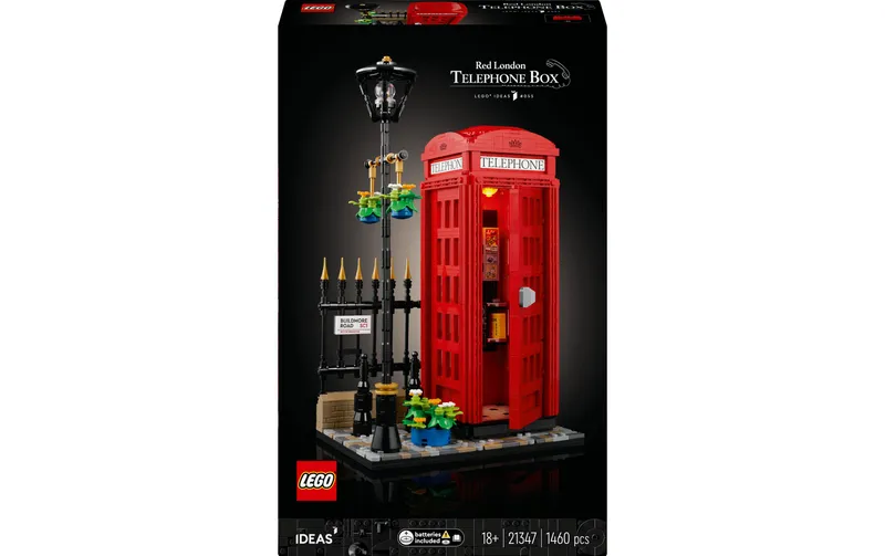 LEGO® Ideas rede Londoner Telefonzelle 21347