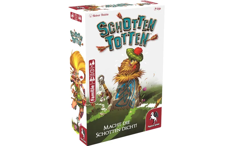 Pegasus Spiele Kartenspiel Schotten Totten -DE
