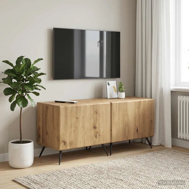 TV-Schrank Artisan-Eiche derivato del legno