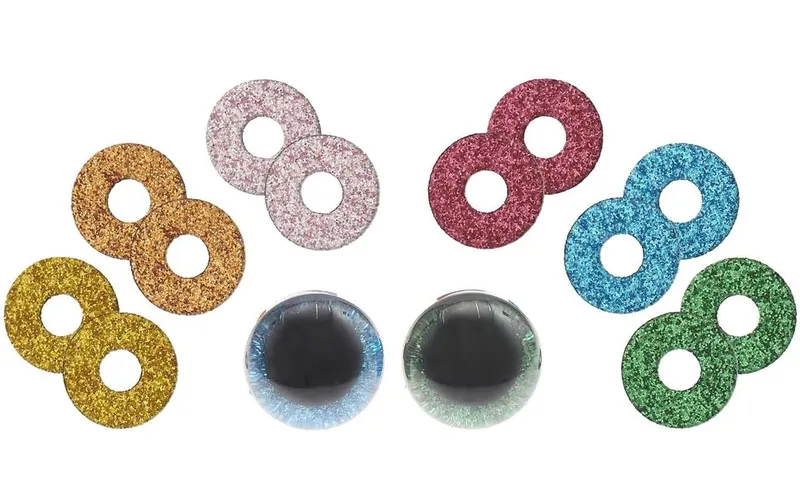 Rico Design Sicherheitsaugen with 6 Farben zur Auswahl 20 mm 2 pcs