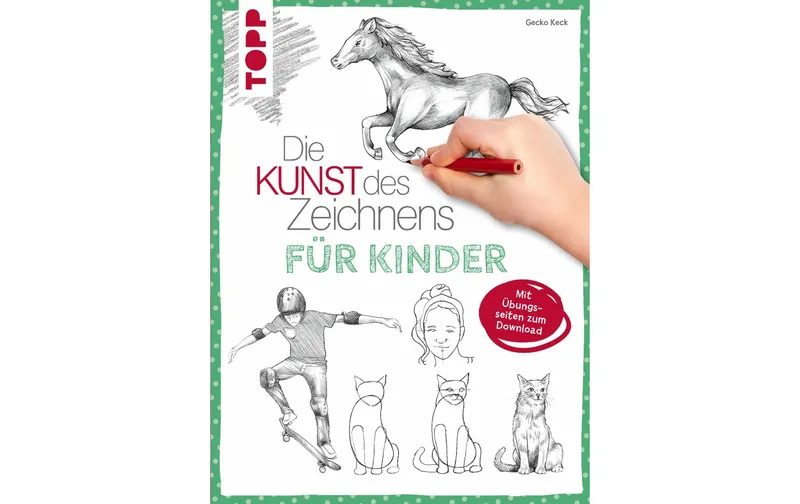 Frechverlag Handbuch la Kunst du Zeichnens pour enfants 144 Seiten
