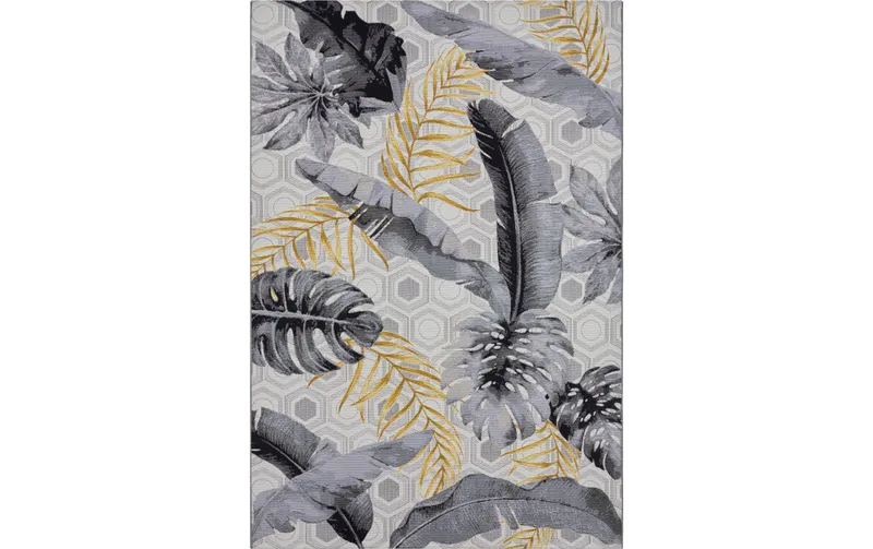 Hanse Home Teppich Gold Leaves 80 cm x 165 cm, multicolore