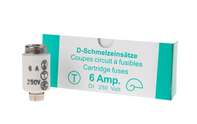 Elektromaterial Sicherungseinsatz DT I 6A