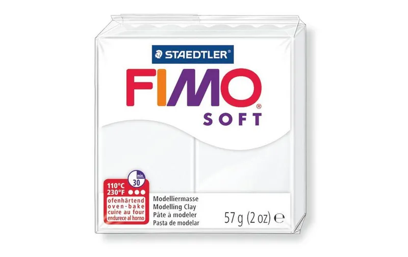 Fimo Modelliermasse Soft white
