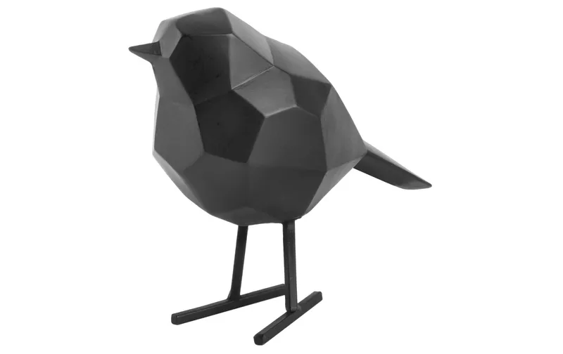 present time Aufsteller Origami Vogel, nero, 1 pezzi