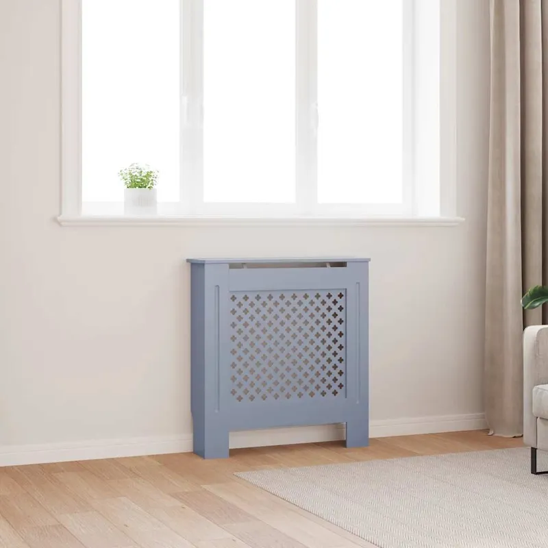 Cache-radiateur MDF Gris 78 cm