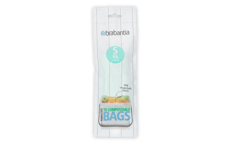 Brabantia greengut-refuse sacks PerfectFit 6 l, 10 pieces