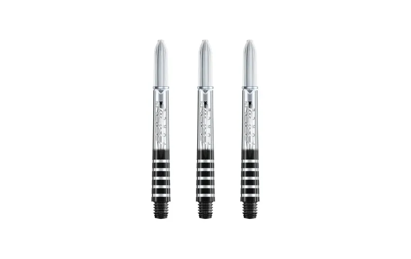 Winmau Shaft Prism Force Medium 47 mm, 3 Stück – Transparent