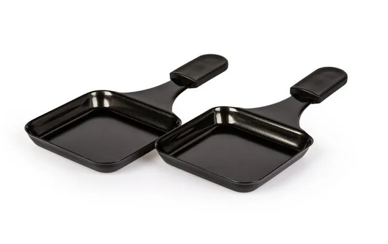 Stöckli Raclette-Pfännchen per CHEESEmax, 2 pezzi