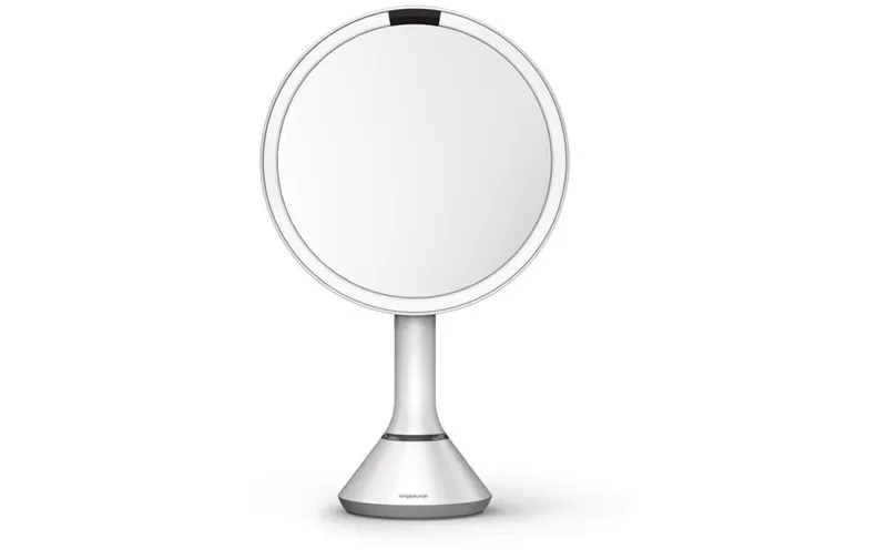 Simplehuman Kosmetikspiegel mit Sensor Touch Control Weiss