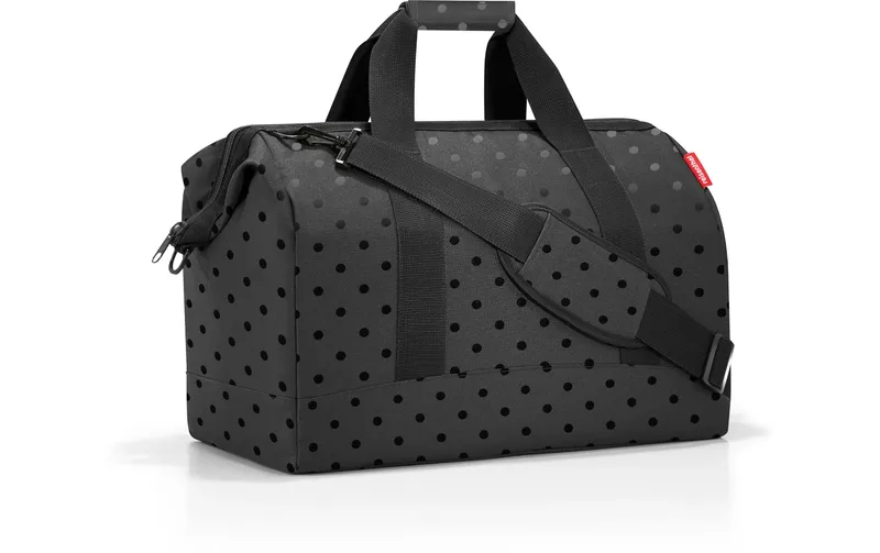 Reisenthel Umhängetasche Allrounder L Glossy Dots Black