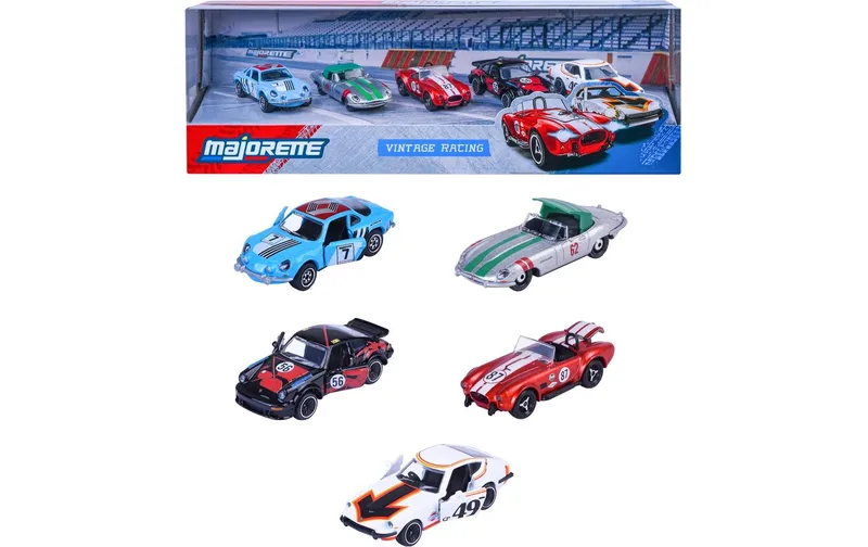 Majorette Vintage Racing 5 Pieces Giftpack Mehrfarbig
