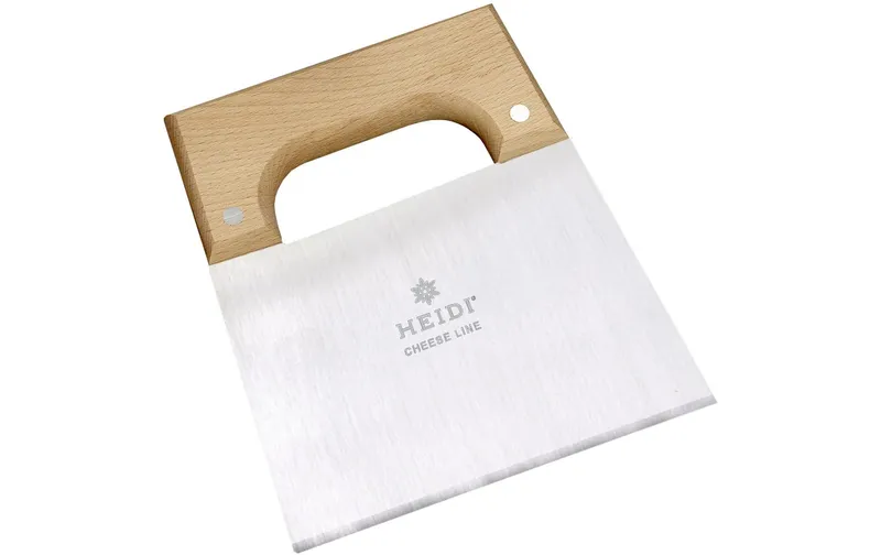 Heidi Cheese Line Line Käseschaufel Nature, 14 x 15 cm, Inox und Buche