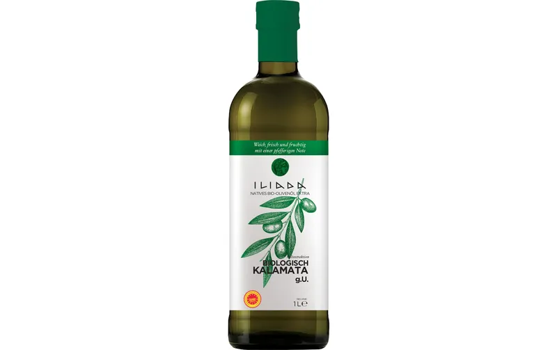 Iliada Olivenöl Extra Vergine Bio Kalamata PDO 1000 ml