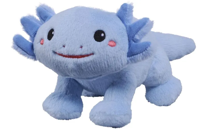 Bauer Plüsch Axolotl 20 cm Blau