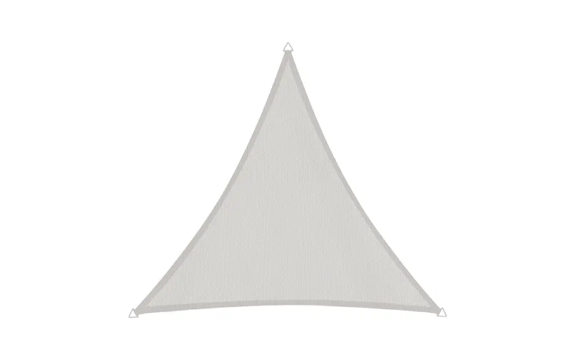 Windhager Sonnensegel Cannes, 300 cm, Dreieckig, gris